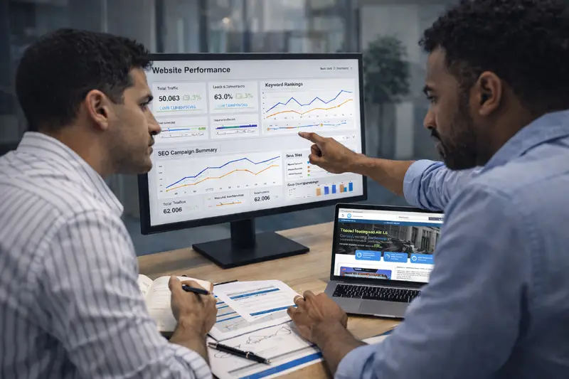 Reviewing analytics and optimizing marketing performance