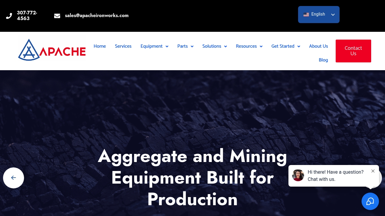 Apache Iron Works website
